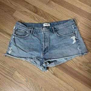 Agolde Parker cut off shorts ,size 33